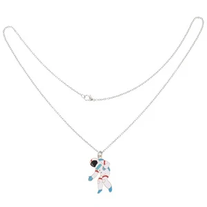 Astronaut Pendant Necklace Man Space for Women Costume Necklaces - Picture 1 of 12