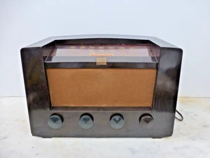 Beautiful RCA Mid Century Modern AM FM Tube Radio Working Well - Picture 1 of 5