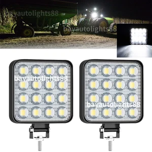 Faro 2x 3'' LED adatto per Caterpillar Skid Steers escavatore carrello elevatore luce caricatore - Foto 1 di 10