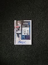 2020 Panini Contenders Baseball Bobby Miller Draft Pick Ticket Autograph SC4734