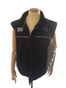 2011 Rugby World Cup New Zealand Black & Gray Vest Size XXL - Picture 1 of 13