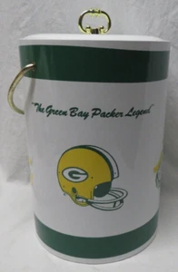 Vintage Green Bay Packers Eiswürfeleimer lockig Lambeau & Vince Lombardi 1960er - Bild 1 von 8