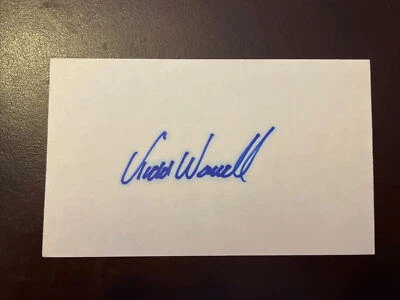 Tarjeta índice firmada 3x5 Todd Worrell - Cardenales de San Luis Foto 1 de 3