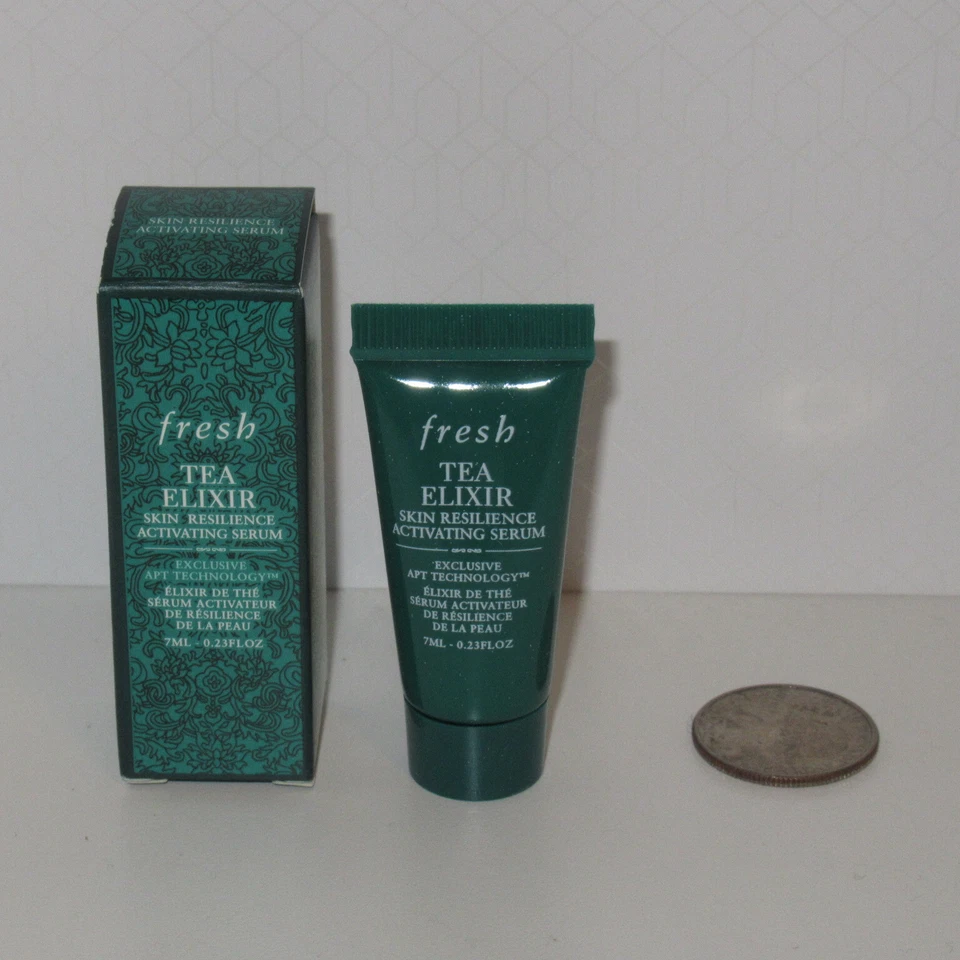 NUEVO Suero Activador de Resiliencia de la Piel Elixir de Té Fresco Cara 7 ml 0,23 oz Talla de Viaje Foto 1 de 1
