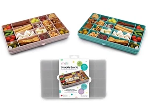 Melii Snackle Box XL Food Safe 24 scomparti regolabili 4 oz tavola salumi - Foto 1 di 12