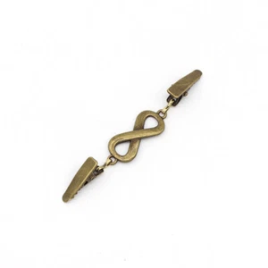 2 un. Clips de Suéter Retro Cárdigan Cuello Clips Camisa Clips Chal Clips, Bronce - Imagen 1 de 3