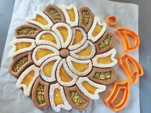 Bis-crostata 28 - Fiore formine per biscotti cookie cutters tagliapasta - Foto 1 di 1