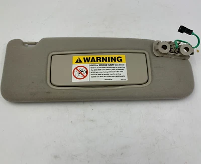 2004-2006 Volvo S40 Passenger Sun Visor Gray Illuminated OEM B01B38027 - Image 1 of 4