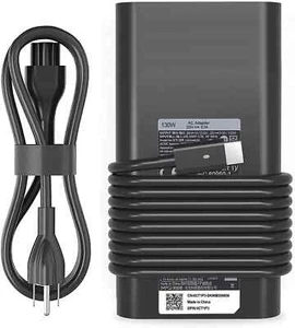 AC Adapter for Dell Precision 3570 3571 3580 3581 5470 5480 Laptop USB-C 130W - Picture 1 of 4