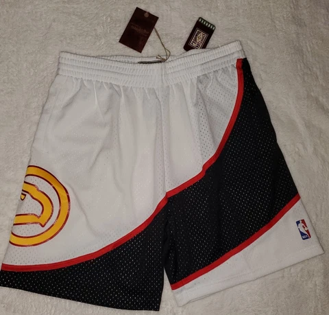MITCHELL & NESS ATL ATLANTA HAWKS 1986 SWINGMAN SHORTS SZ XL Cover