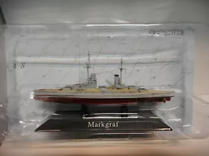 ACORAZADO WARSHIP SMS MARKGRAF 1914-19 1:1250 ATLAS De AGOSTINI n37 - Imagen 1 de 2