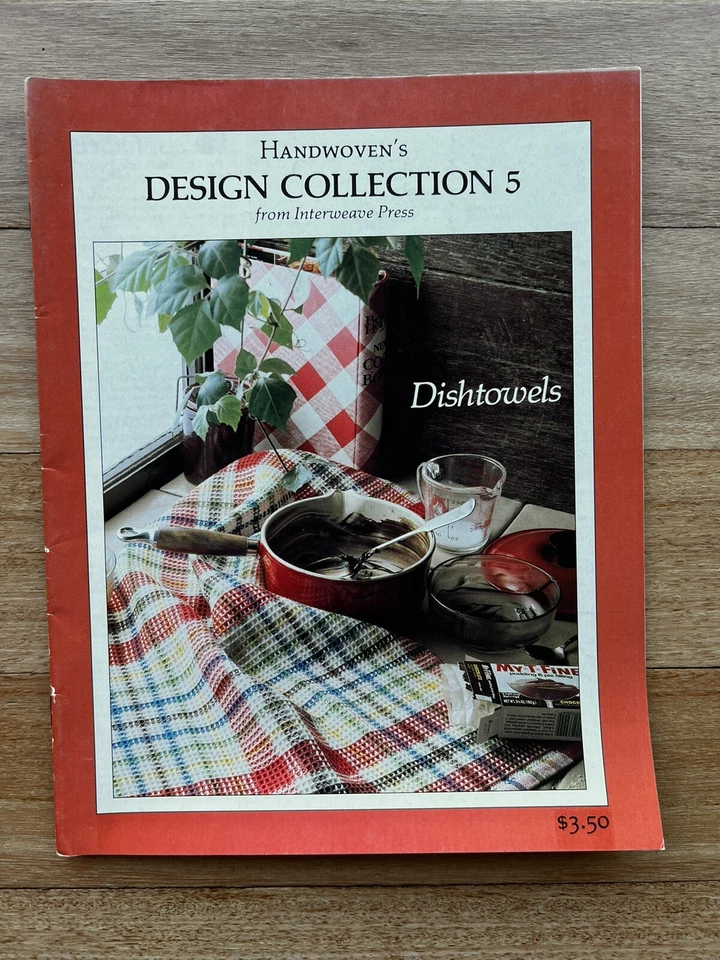 Handwoven's Design Collection 5: DISHTOWELS ~ rosepath, waffle weave, swedish ++ - Image 1 of 1