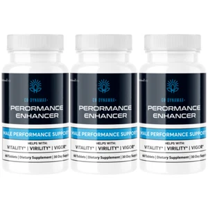 CB Dynamax+ Male Health Pills for Lasting Performance and Endurance 3 Pack - Picture 1 of 3
