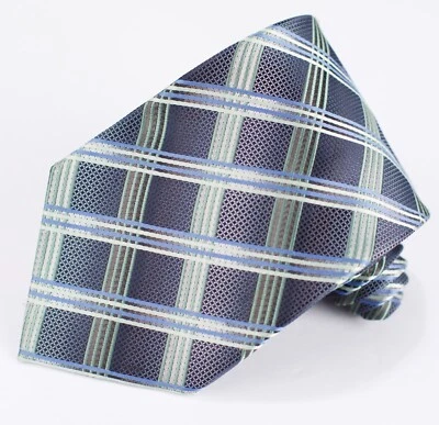 "Hermosa corbata a cuadros multicolor STAFFORD 60"" X 3,75""" para hombre Foto 1 de 4