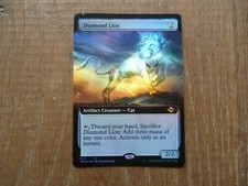 MTG 1x Diamond Lion rare Modern Horizons 2 Magic The Gathering foil Extended art