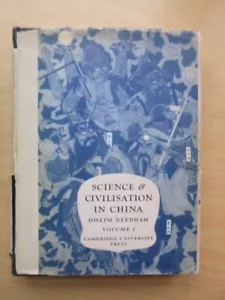 1st ed Science & Civilization in China Vol 1 by Joseph Needham (hardcover, 1954) - Picture 1 of 12