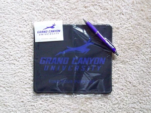 Grand Canyon University set of Mouse pad, pen, and sticker, brand new - Picture 1 of 1