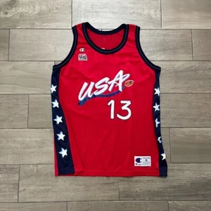 Rebecca Lobo USA Olympic Basketball Jersey 13 XL UConn Champion Rare Vintage - Picture 1 of 8