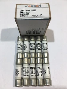 FERRAZ SHAWMUT MERSEN DCT5-2 5A 1000VDC Amp Trap Fuse JPSF675 Pack of 1/5/10 - Picture 1 of 4