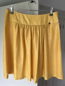 Avoca Yellow Short Skirt, Size 1 - Picture 1 of 3