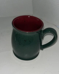 Tazza Colours by Alexander Julian Hunter verde rosso nero caffè maculato 16 oz 4" - Foto 1 di 3
