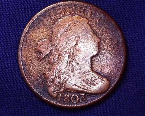 1803 Draped Bust Large Cent Large Date Large Fraction  #LC217 Cover