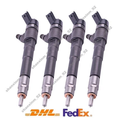 Inyector de combustible diésel 4 piezas 0445110248 0445110247 504088823 para HYUNDAI Iveco Fiat Foto 1 de 4