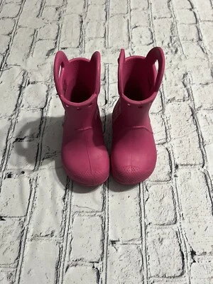 Kids' Crocs Handle It Rain Boot Size C6 - Image 1 of 4