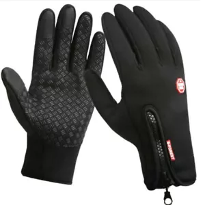 Winter Handschuhe Damen Herren Fahrrad Thermo Handschuhe Wasserdicht Touchscreen - Bild 1 von 21