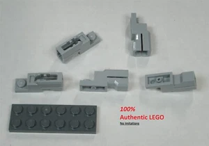 LEGO NUEVO 1x2 Tirador de Azulejos de Placa Gris Azulado Claro (5x) 6360382 Ladrillo 69754 - Imagen 1 de 1