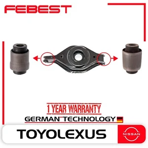 REAR ARM AND KNUCKLE BUSHING SET 4PCS FOR NISSAN ARMADA 2004-2015 OEM QUALITY - Picture 1 of 3