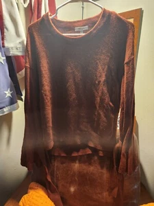 Maglione Madewell donna piccolo pullover rosso/vino - Foto 1 di 3