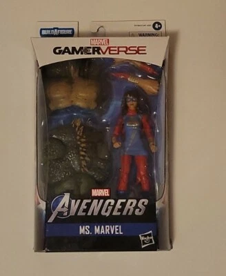 Marvel Legends 6" Gamerverse Ms. Marvel Avenger Ms Kamala Khan WITH BAF UNOPENED - Imagem 1 de 4