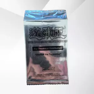 Yugioh Obelisk The Tormentor MVPC-EN001 Sealed Movie Promo Card Yu-Gi-Oh! TCG - Picture 1 of 3