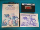 SEGA MASTER SYSTEM : impossible mission