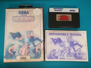 SEGA MASTER SYSTEM : impossible mission - Imagen 1 de 2