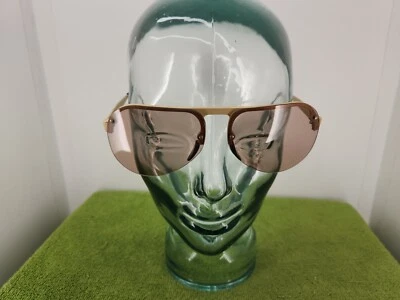 Gafas de sol HUNGRÍA G auténticas vintage raras de los años 70 marco dorado lentes rosas Foto 1 de 4