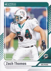 2024 Panini Donruss - #234 Zach Thomas - Dolphins - Picture 1 of 2