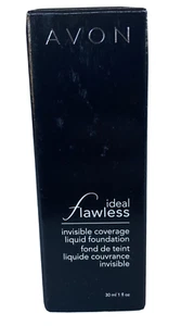 Avon Liquid Foundation Rich Espresso Ideal Flawless Invisible Coverage 1oz Z307 - Picture 1 of 8
