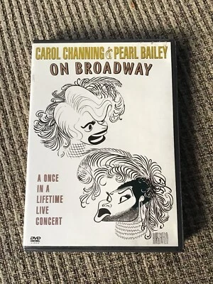 Carol Channing  Pearl Bailey On Broadway DVD Region 1 US, RARE OOP DVD - Image 1 of 4