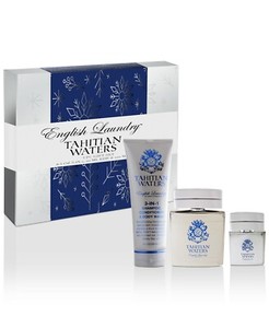 English Laundry  Men's 3-Pc. Tahitian Waters Gift Set - New in box - MSRP $95