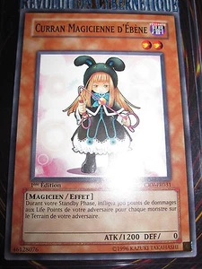 YU-GI-OH! COM CURRAN MAGICIENNE D'EBENE CRV-FR040 ED 1 NEUVE MINT INTROUVABLE - Picture 1 of 1