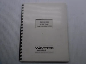 Wavetek 166 Pulse / Function Generator Manual 50 MHz Rev C - 3/79 - Picture 1 of 12