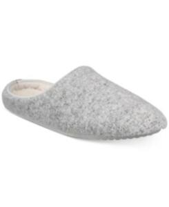 $30 Charter Club Sweater Knit Slippers With Memory Foam Gray Small (5-6)