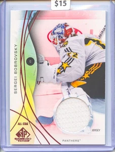 Sergei Bobrovsky 2024-25 Upper Deck SP Game Used All Star Jersey Card #161 - Picture 1 of 2