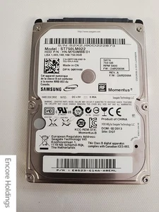Dell 750GB Internal Hard Disk Drive - 5400 RPM - 2.5 inch - SATA - 3.0 6RYHM - Picture 1 of 1