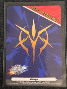 Cardfight!! Vanguard Divinez Energy D-PR/770EN Championship Shop Challenge Blue - Picture 1 of 1
