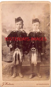 Highland Young Brothers J.Watson Stonehaven Victorian CDV Card Photograph (B043) - Picture 1 of 3