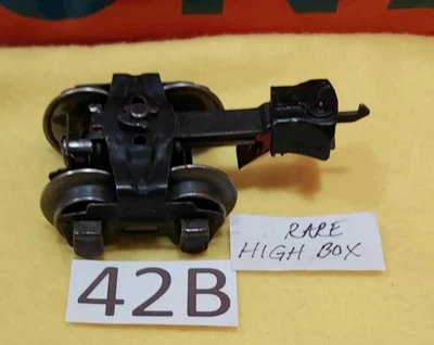 Lionel prewar Wheel Truck, HIGH BOX, w/ Long Arm, clean & very nice! (#42B) - Image 1 of 4