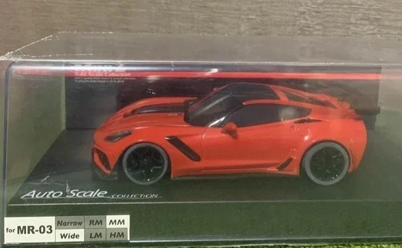Kyosho Mini-Z Auto Scale Chevrolet Corvette ZR1 Red ASC Body Set - Image 1 of 1